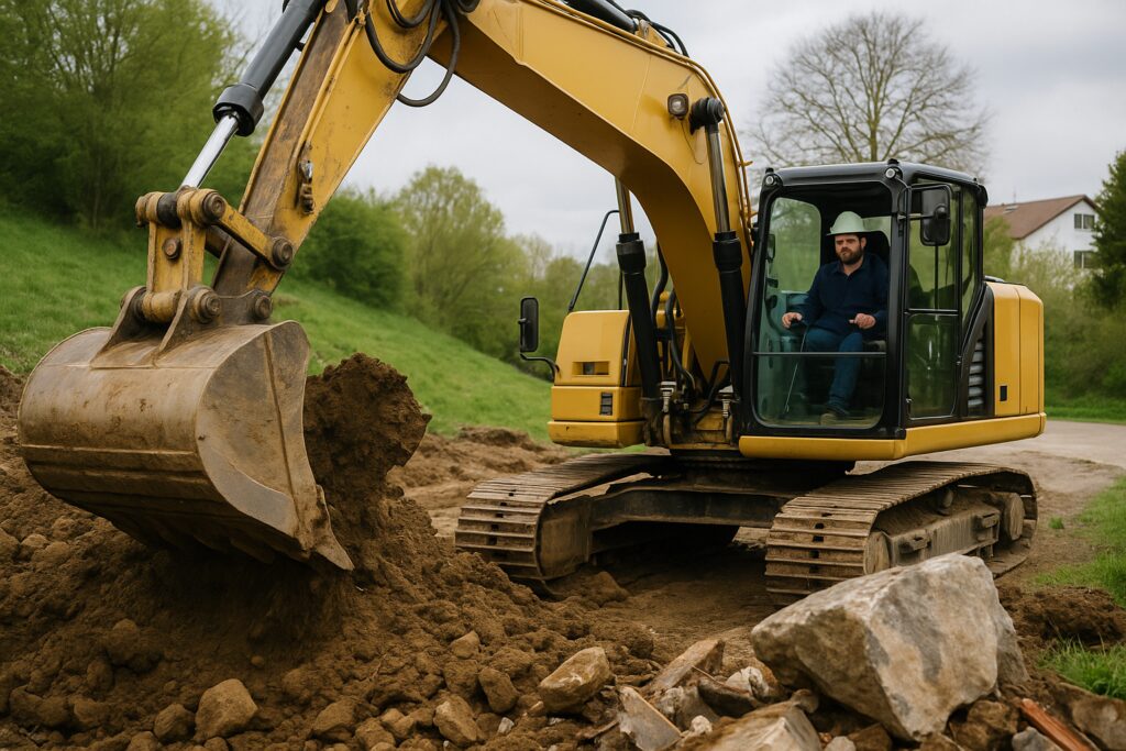 Professionelles detailfoto zum im Einsatz