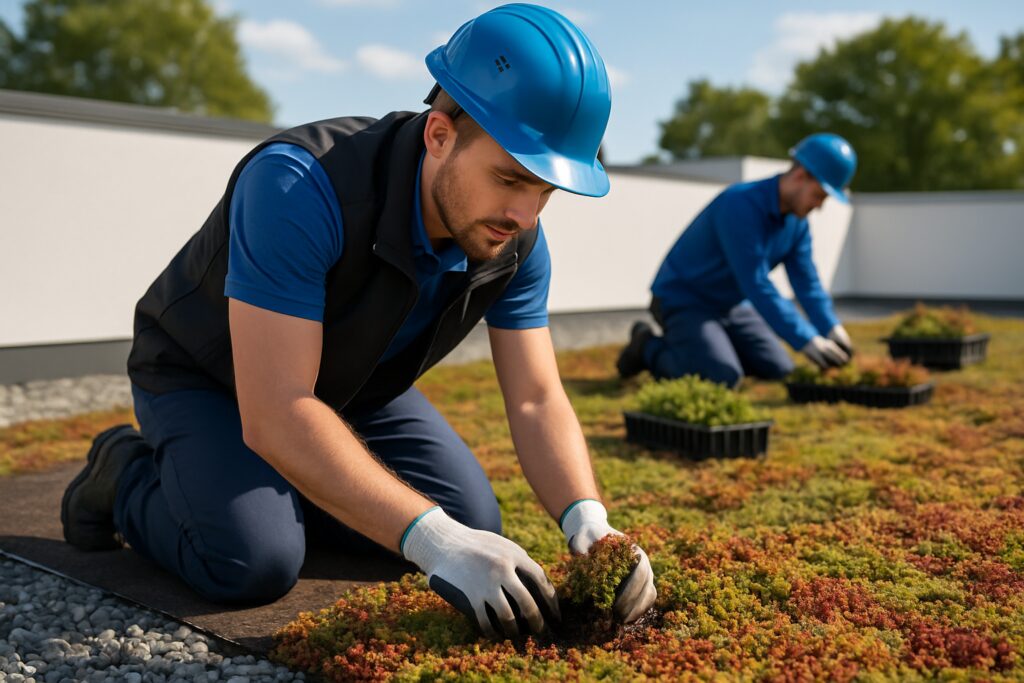 Professionelles detailfoto zum im Einsatz