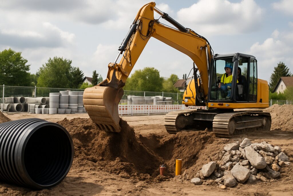 Baggerarbeiten